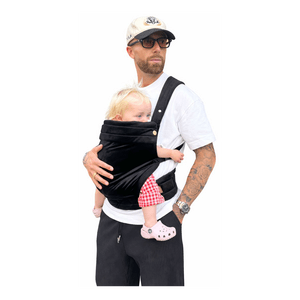 Bizzi Growin Velvet Bæresele – Onyx Black – 1 stk. Bizzi Growin Velvet Bæresele – Onyx Black – 1 stk.